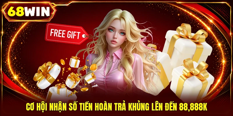 Cơ hội nhận số tiền hoàn trả khủng lên đến 88,888K