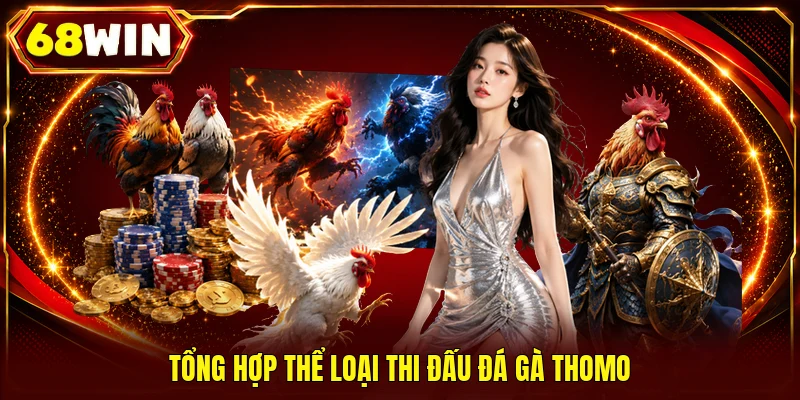Tổng hợp thể loại thi đấu đá gà Thomo 